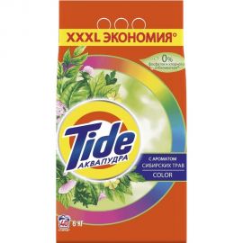 Порошок автомат Tide Color Сибирские травы 6кг 8001841509594 