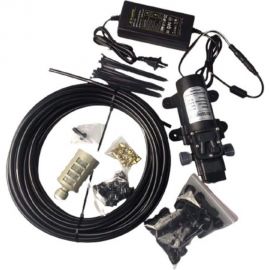 Комплект туманообразования Green Helper 6 м, 6 форсунок с насосом 30W, 7 атм, 3 л/мин MNS-6-30 