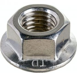 Шестигранная гайка с фланцем и насечками DINFIX DIN 6923, нерж. А2, M12, 10 шт. 00-00001931 