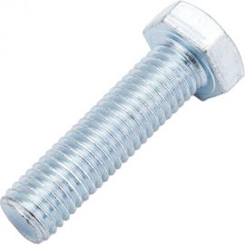 Болт МЕТАЛЛСЕРВИС М12x30, DIN 933, с полной резьбой, оцинк., 10 шт. 1239327 