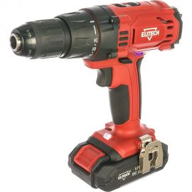 Аккумуляторная дрель-шуруповерт Elitech ДА 18СЛ2 191617 