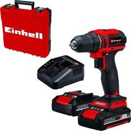 Аккумуляторная дрель Einhell pxc te-cd 18/40 li bl, 18в, 40нм, патрон 10мм, 2x2,0 aч, кейс 4513995 