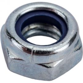 Гайка со стопорным кольцом МЕТАЛЛСЕРВИС M6, DIN 985, оцинк., 100 шт. 1239409 