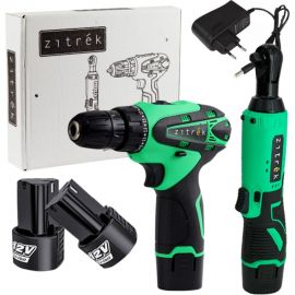 Набор аккумуляторного инструмента Zitrek (zkrw12, zkcd12) 2 в 1, 2x2.0ач 063-4404 