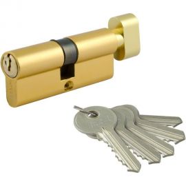 Цилиндровый механизм НОРА-М STD AL ЛВ-70 35-35 золото 15413 