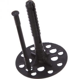 Дюбель для утеплителя с пластмассовым гвоздем Стройбат 10х80 50 шт. 2524020 / 259090 