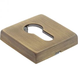 Накладка на ключевой цилиндр MORELLI LUX-KH-SQ CAFFE, цвет кофе 9012321 