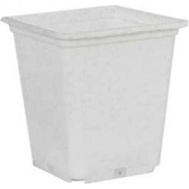 Горшок для рассады Ангора 0.5 л, 9x9х10 см, квадратный, белый А5501бл 