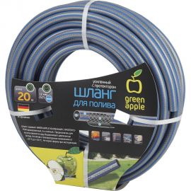 Усиленный шланг для полива GREEN APPLE с протектором, 12 мм, 1/2"" х 20 м Б0032830 