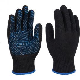Перчатки СПЕЦ-SB RO х/б с ПВХ, черные 3.1211.011/10 
