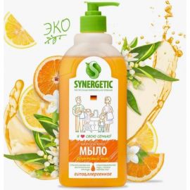 Жидкое мыло Synergetic Фруктовый микс, дозатор, 500 мл 4623722258427 105055 