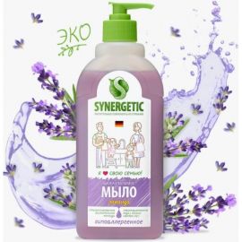 Жидкое мыло Synergetic Лаванда дозатор, 500 мл 4623722258403 