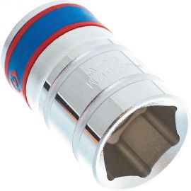 Торцевая стандартная шестигранная головка 1/2"", 17мм KING TONY 433517M 