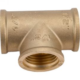 Тройник LD PRIDE 1/2 вн/вн/вн латунь 549998 