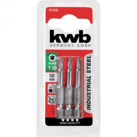 Бита TORX20 50 мм INDUSTRY 3 шт. KWB 121320 