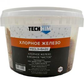 Хлорное железо 6-водное "чистое" 500 гр TECHHIM TH-FECL-500 
