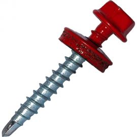 Самосверлящий винт HARDWEX ТМ HWX3-W-P6-4.8x19 мм, св. №2, RAL 3020, 250 шт. 5190000000522 