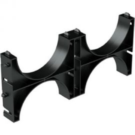 Двойной кластер-держатель расстояния для труб ПНД 110 мм ООО МеталлТоргСтрой Класт 110-2 