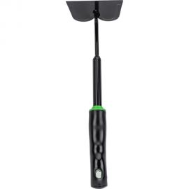 Стальная мотыга с черным порошковым покрытием с пластиковой ручкой Gigant GVER-17 