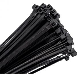 Хомут EKF 3,6х300 черный, нейлон 100 шт. plc-cb-3,6x300 