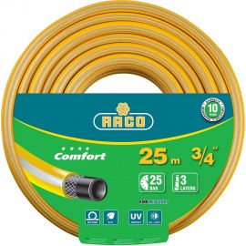 Поливочный армированный 3-х слойный шланг Raco COMFORT 3/4"x25м 40303-3/4-25_z01 