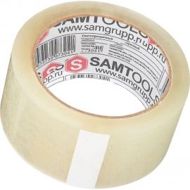 Прозрачная клейкая лента SAMGRUPP 50 мм х 100 м 16168 