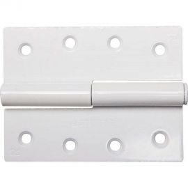 Дверная разъемная петля STAYER Master цвет белый правая 100 мм 37613-100-2R 