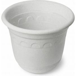 Горшок Колывань с поддоном Martika 6.7 л, диам. 26 см, мрамор С95М 