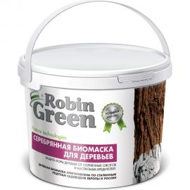 Побелка Робин Грин серебряная биомаска, 3.5 кг Сз0000ROB01 