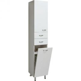 Пенал RUNO 30 левый, с корзиной для белья 00000000124 