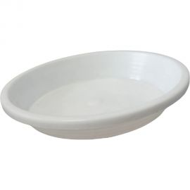 Цветной поддон ФлораПласт 20 белый 001041 