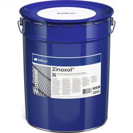 Грунт-эмаль для оцинкованной кровли Selkor Zinoxol ral 7040, 25 кг 12244 