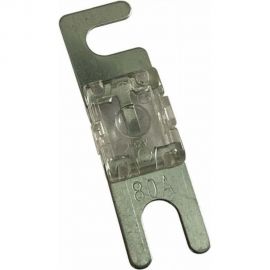 Предохранитель Nord-Yada ABF-404 ленточный, с изолятором 80A 42,2x16,2 мм., d 5,6 мм., 2 шт. в упаковке 904905 