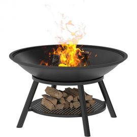 Чугунная костровая чаша Везувий Fantastic Ø 1000 Престиж чаша, подставка престиж, крышка О-12010 