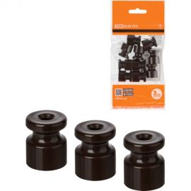 Изолятор TDM пластиковый, коричневый, 10 штук SQ2804-0002 