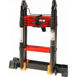 Телескопическая лестница-стремянка WORKY BLACK 1.6м/3.2м, 5 ступеней ARD151377 