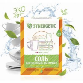 Соль высокой степени очистки для посудомоечных машин SYNERGETIC 750 гр 4607971450566 102752 