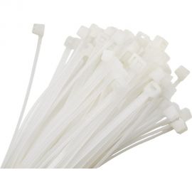 Кабельная стяжка G-POWER белая 2,5 х 150 мм 100 шт. KSW 2,5-150 