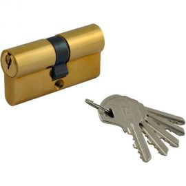 Цилиндровый механизм НОРА-М Л-60 30-30 латунь 5370 