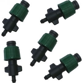 Старт-коннектор капельного полива 4 мм для трубки 16 мм Профитт 5 шт 1640714 