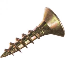 Шуруп, жёлтый цинк Крепежная техника 4,0х16 1000шт 431334 БК 