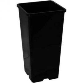 Горшок для рассады Ангора 2 л, 11x11x21.5 см, черный А5502чр 