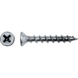 Оконный саморез Метизный двор 4,0x30 острый, белый, 25 шт. 4690441018472 