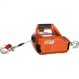 Электрическая переносная лебедка TOR SQ-02 450 кг 4,6 м 220 В с пультом 1140456 