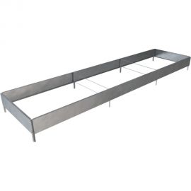 Готовая грядка Delta-Park GX 0.7х2.85 м, серебристая 30020GX_70275Zn 