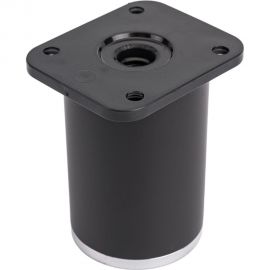 Декоративная опора Brante н-60, дк 7, черный/хром 193033 