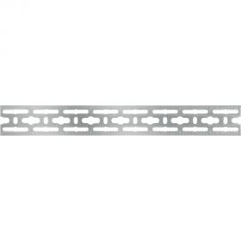 Монтажная шина ЗУБР 50x2000x3 мм, оцинкованная 310249 