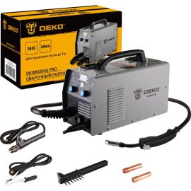 Сварочный полуавтомат DEKO DKWM200A PRO MIG/MAG 200A 051-4686 