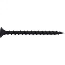 Черный саморез по дереву GSMETZ 3.5x51 мм, фосфатированный, 10 кг, 3846 шт., ph2 1003551 