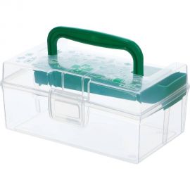 Дорожный контейнер для медикаментов Полимербыт 0.8 л, с вкладышем, 170х108х78 мм 63230903 